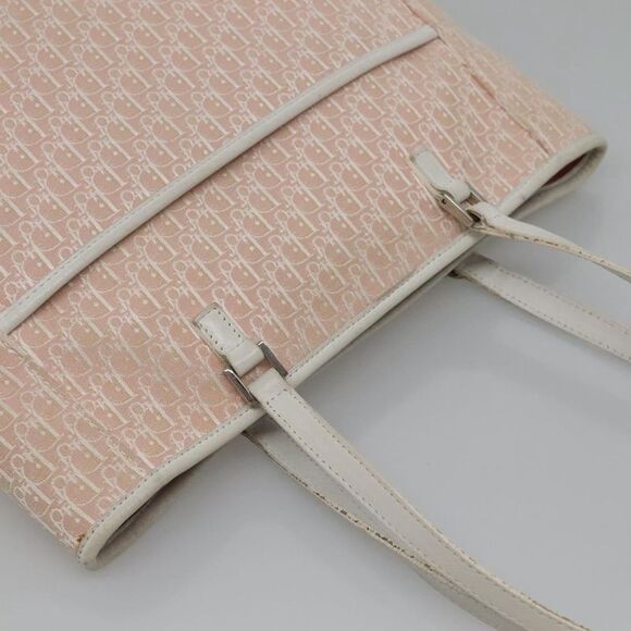 Pre Loved dior Women Pink Tote Bags - Picture 6 of 8